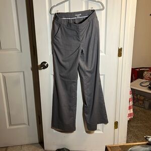 Gray office pants